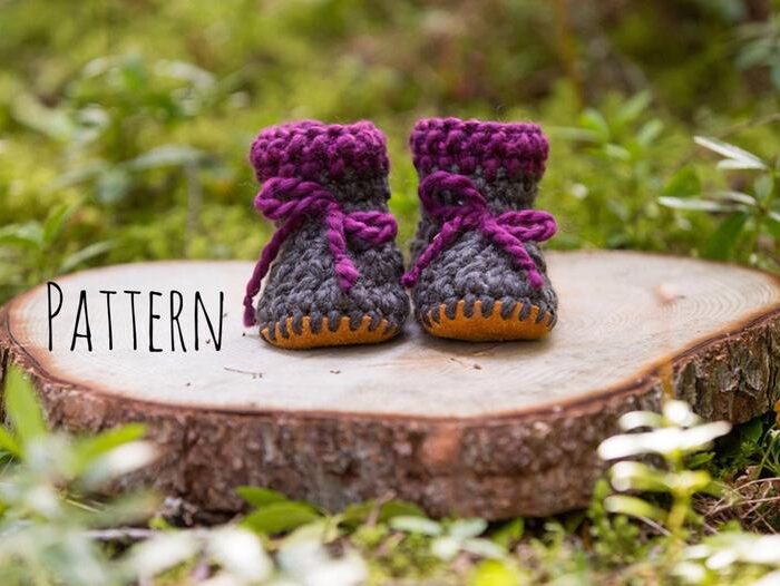The Best Crochet Baby Bootie Patterns Round Up
